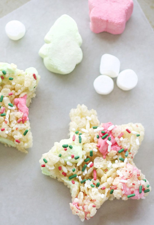 Gluten Free Star Marshmallow Treats Campfire Marshmallows