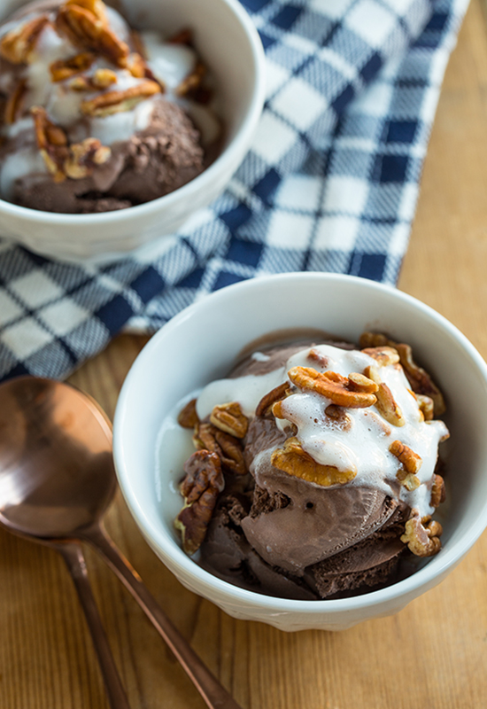 Rocky Road Ice Cream Sundae Campfire Marshmallows