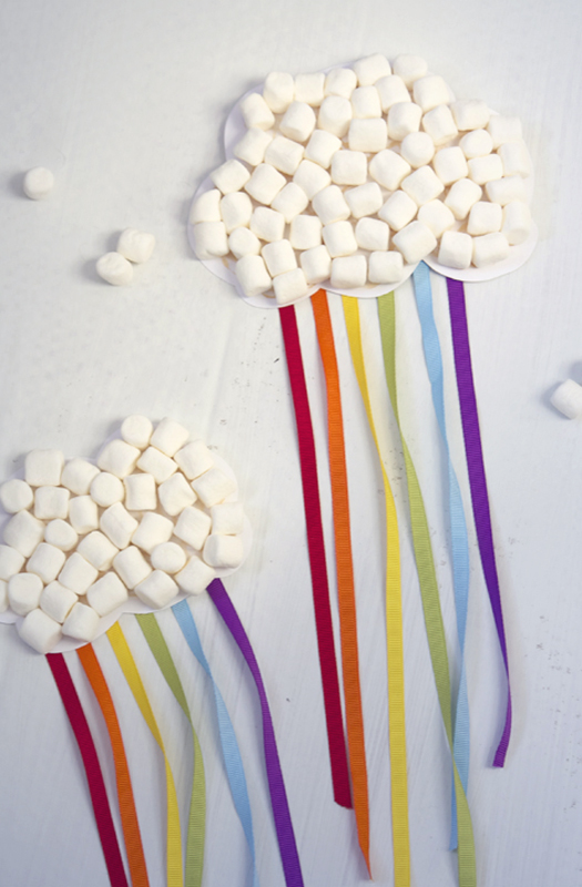 Marshmallow Rainbow Craft | Campfire Marshmallows