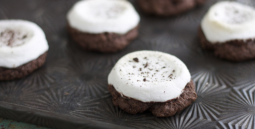 hot cocoa cookie
