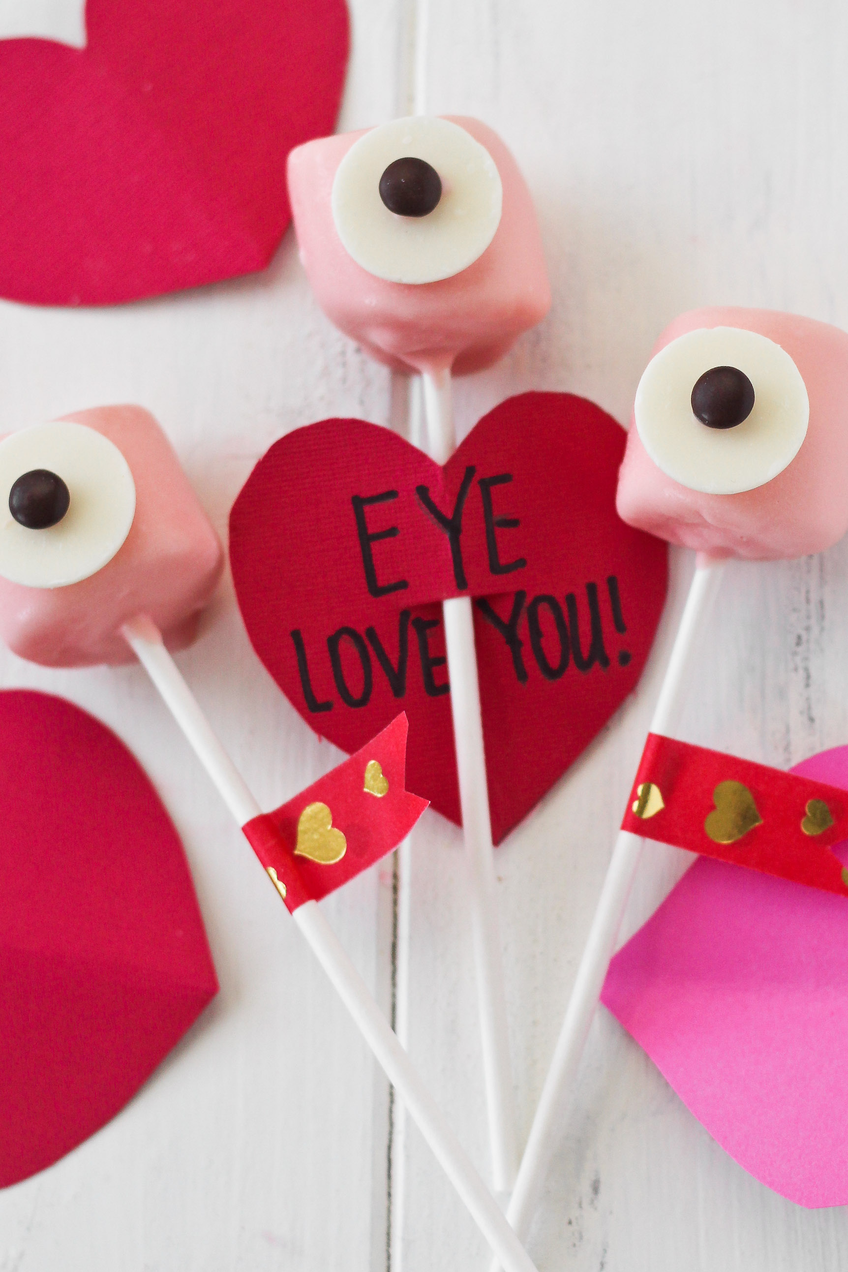 Eye Love You Pops | Campfire Marshmallows
