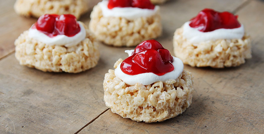 Cherry Cheesecake Cereal Treat Recipe