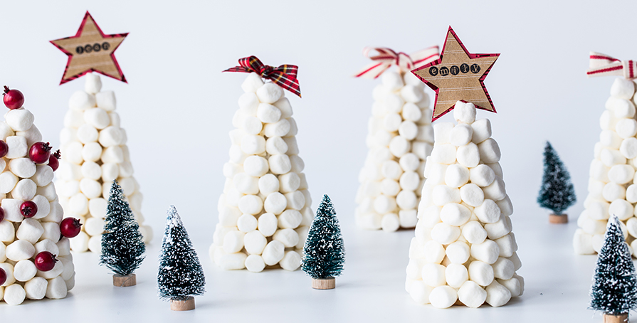 Mini Marshmallow Trees