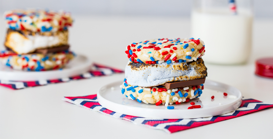 Funfetti Cookie S'mores