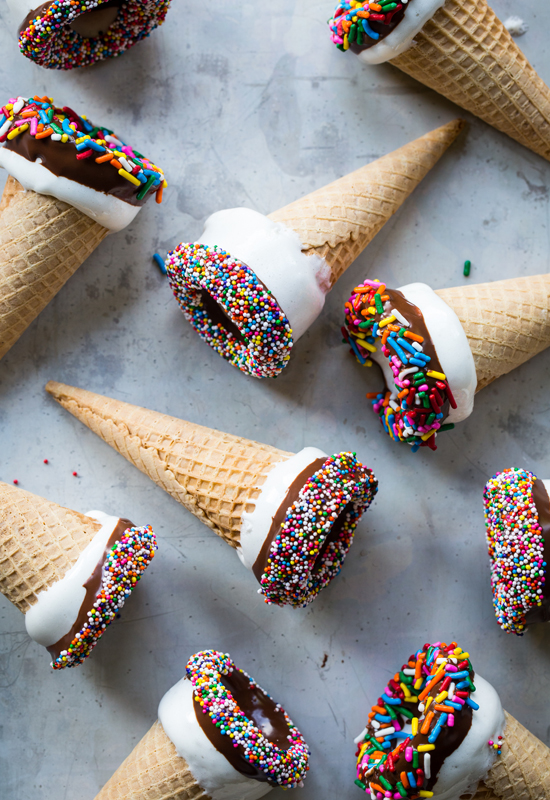 ready to eat sprinkle cones