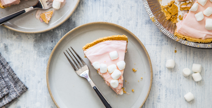 Marshmallow Ice Cream Pie