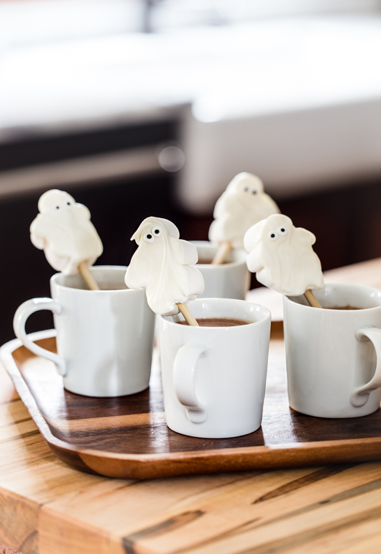 Marshmallow Ghost Hot Chooclate Toppers