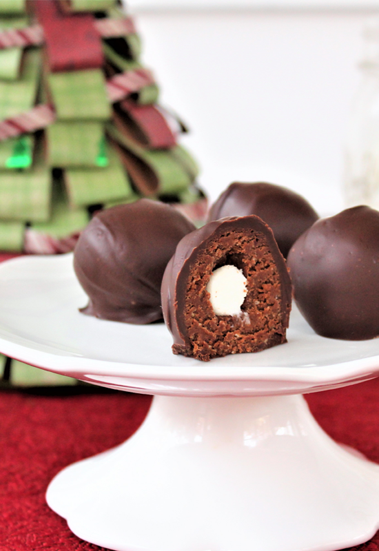 S’mores Chocolate Truffle Bites Campfire Marshmallows