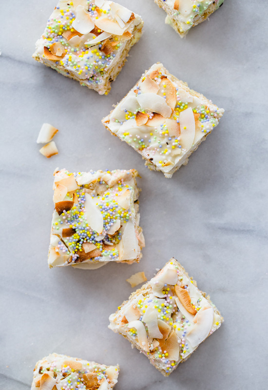 Toasted Coconut Marshmallow Treats Campfire Marshmallows