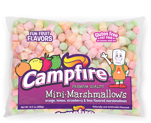Mini Fruit Marshmallows Campfire Marshmallows