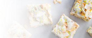 Toasted Coconut Marshmallow Treats